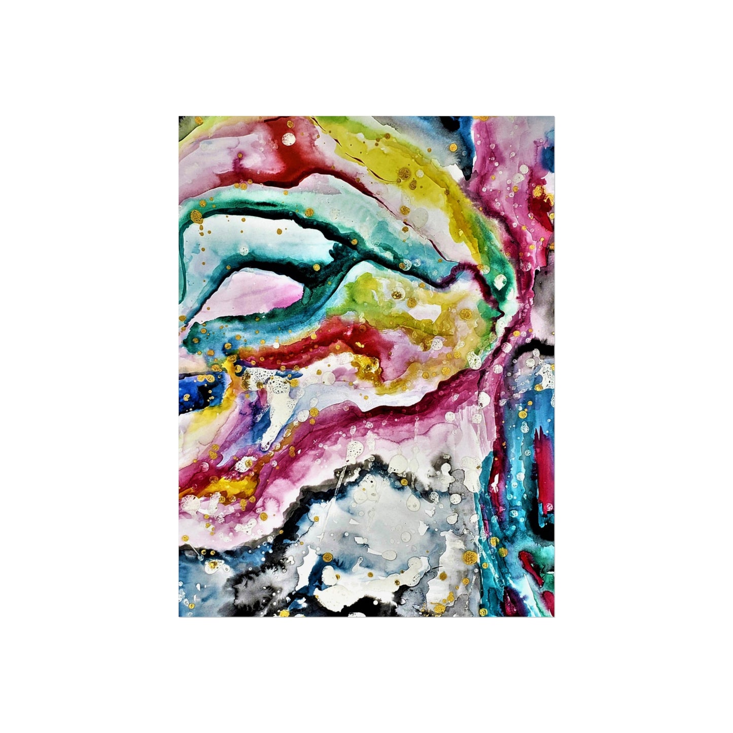 Cosmic Face Fine Art Posters