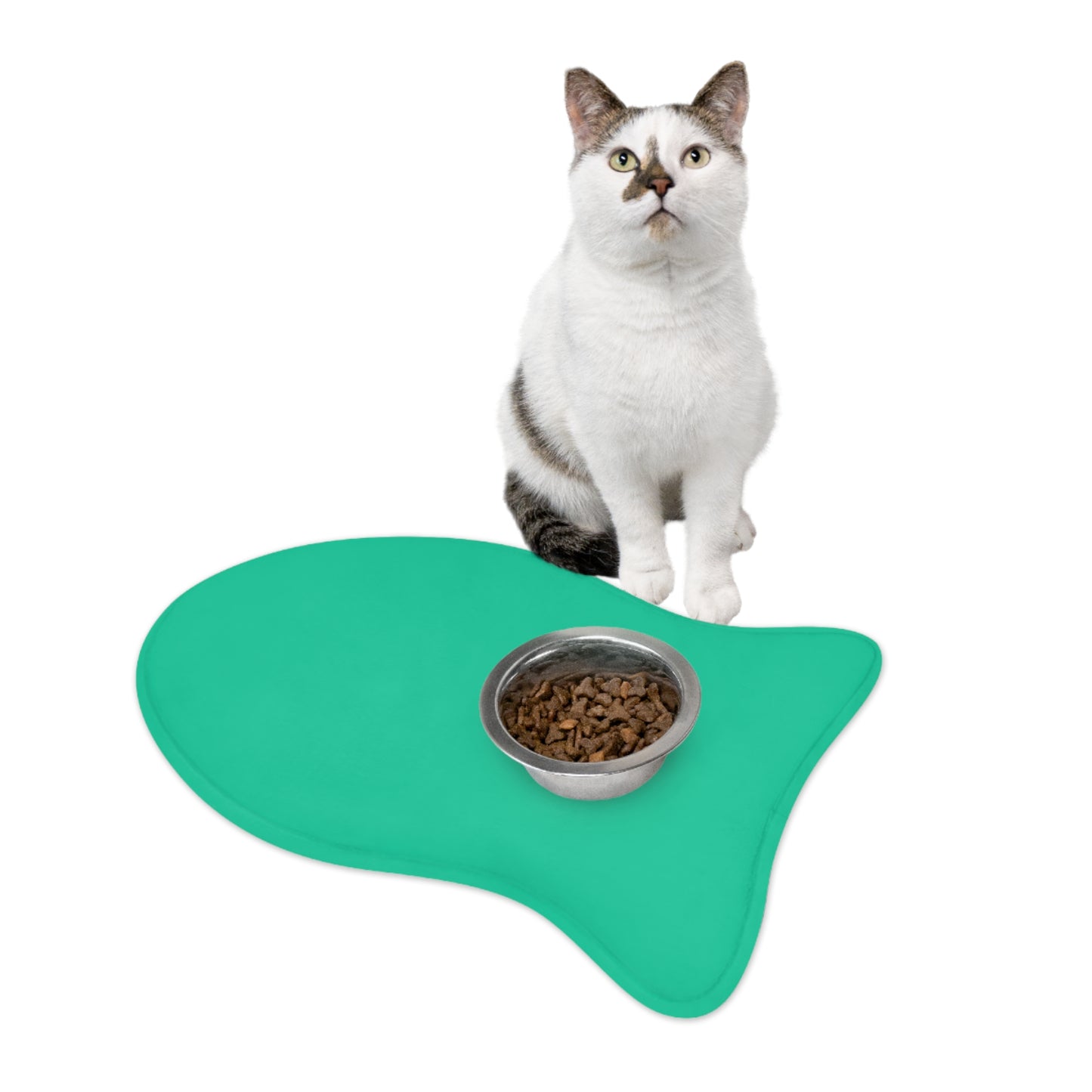 Green Pet Feeding Mats