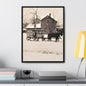 Milk Man Gallery Canvas Wraps Vertical Frame 18″ x 24″ 1.25" Black
