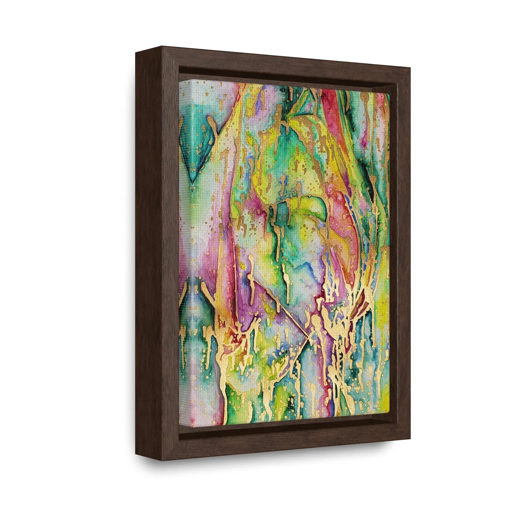 Acid Face Gallery Canvas Wraps, Vertical Frame