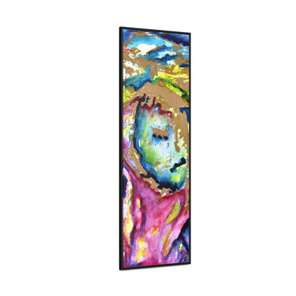 Mothers Face Gallery Canvas Wraps, Vertical Frame