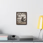Concrete Worker Gallery Canvas Wraps Vertical Frame 8″ x 10″ Premium Gallery Wraps (1.25″) Walnut