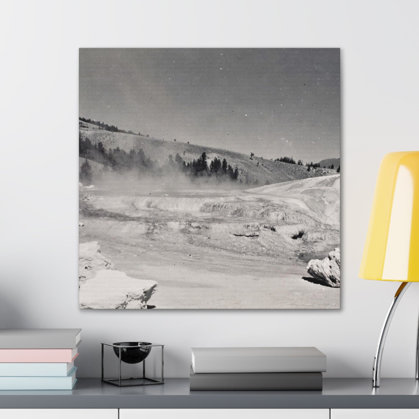 Mammoth Hot Springs Canvas Gallery Wraps