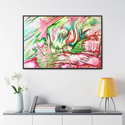 Pink Forest Gallery Canvas Wraps, Horizontal Frame