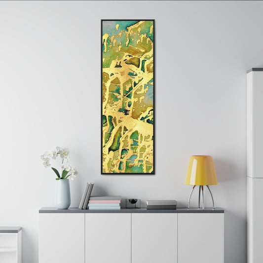 Acid Rain Gallery Canvas Wraps, Vertical Frame