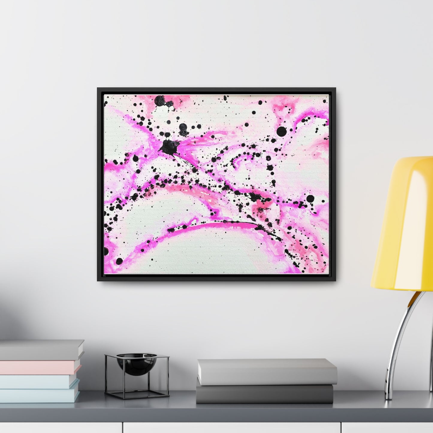 Neon Lightning Gallery Canvas Wraps, Horizontal Frame