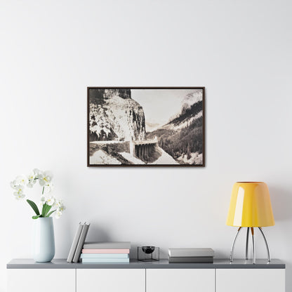 Golden Gate Canyon Colorado Gallery Canvas Wraps Horizontal Frame 30″ x 20″ Walnut Premium Gallery Wraps (1.25″)