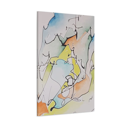 Misty Mountains Canvas Gallery Wraps