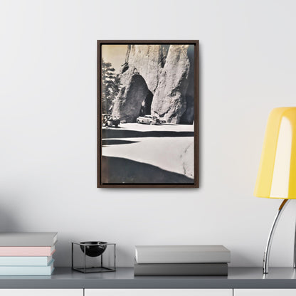 At the Needles Gallery Canvas Wraps Vertical Frame 12″ x 18″ Premium Gallery Wraps (1.25″) Walnut