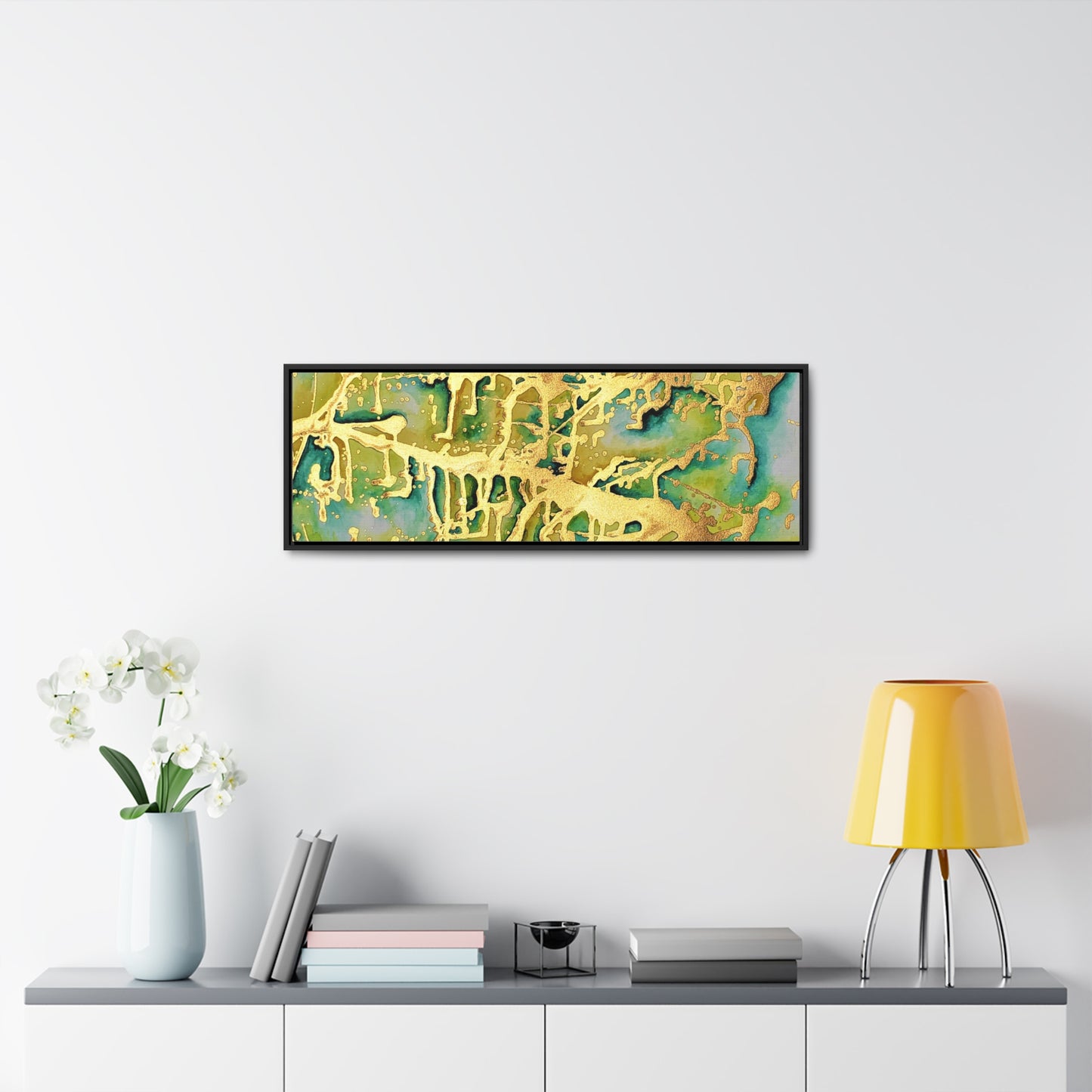 Acid Rain Gallery Canvas Wraps, Horizontal Frame