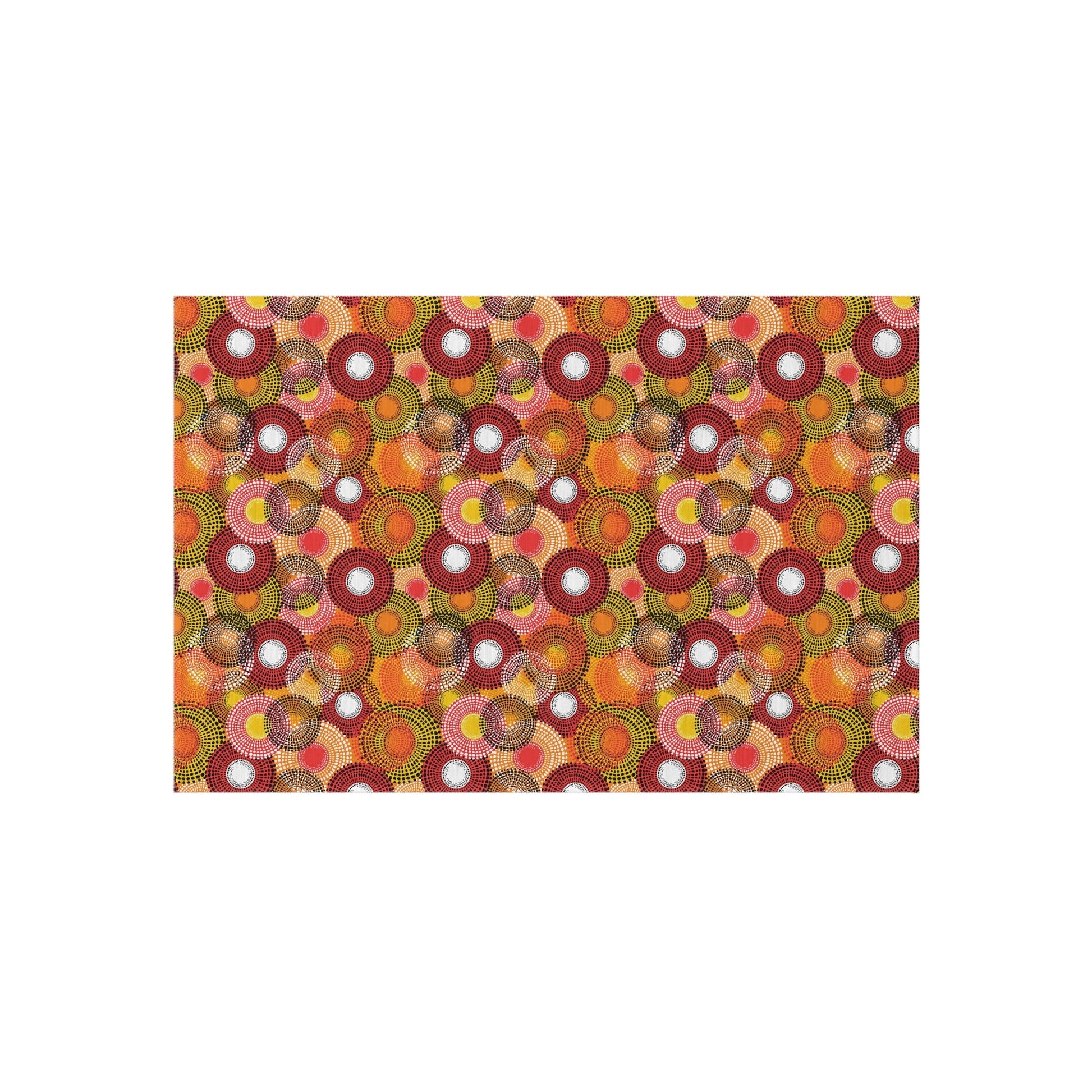 Colorful Floral Outdoor Rug - Kia Day Design