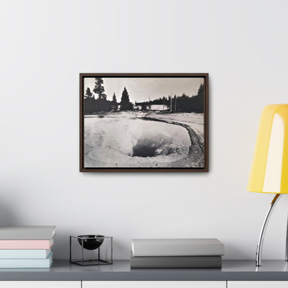 Morning Glory Pool Yellowstone Gallery Canvas Wraps, Horizontal Frame