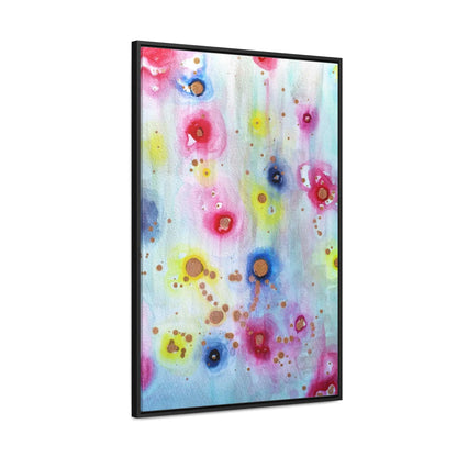 Raining Blooms Gallery Canvas Wraps, Vertical Frame