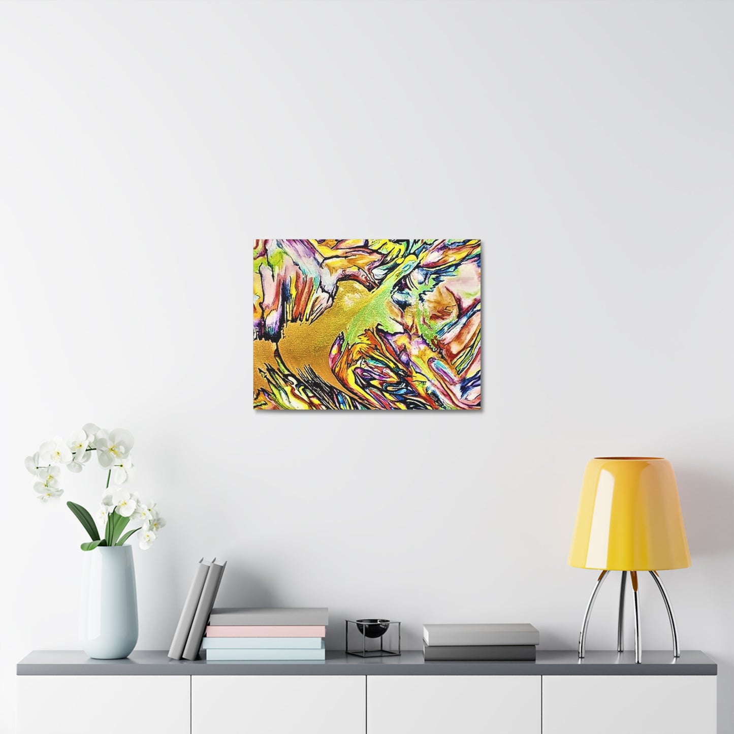 Phoenix Rising Stretched Canvas