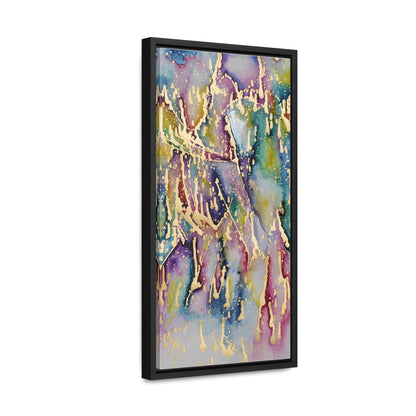 Purple Rain Gallery Canvas Wraps, Vertical Frame