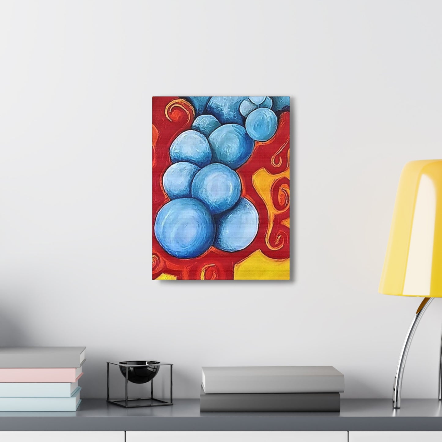 Blue Balls Canvas Gallery Wraps