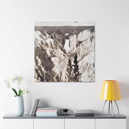 Artists Point Yellowstone Canvas Gallery Wraps 36″ x 36″ 1.25"
