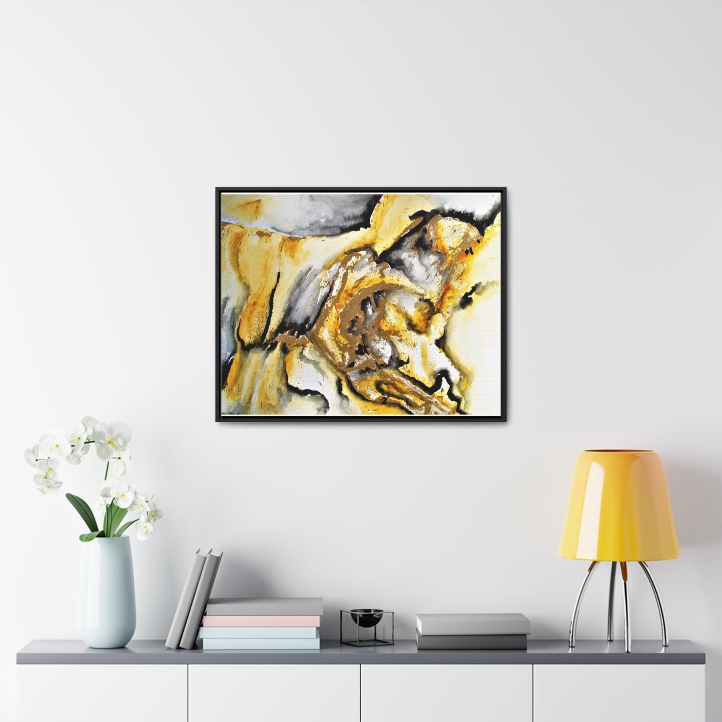 Tiger Stripe Gallery Canvas Wraps, Horizontal Frame