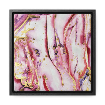 Cherry Cream Soda Gallery Canvas Wraps, Square Frame 10″ x 10″ Premium Gallery Wraps (1.25″)