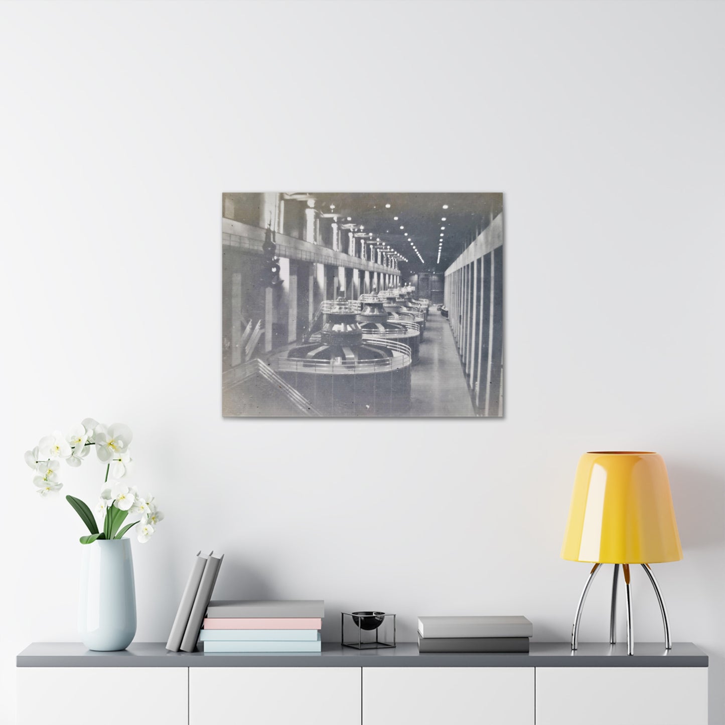 Boulder Dam Powerhouse Canvas Gallery Wraps