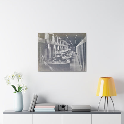 Boulder Dam Powerhouse Canvas Gallery Wraps 30″ x 24″ 1.25"