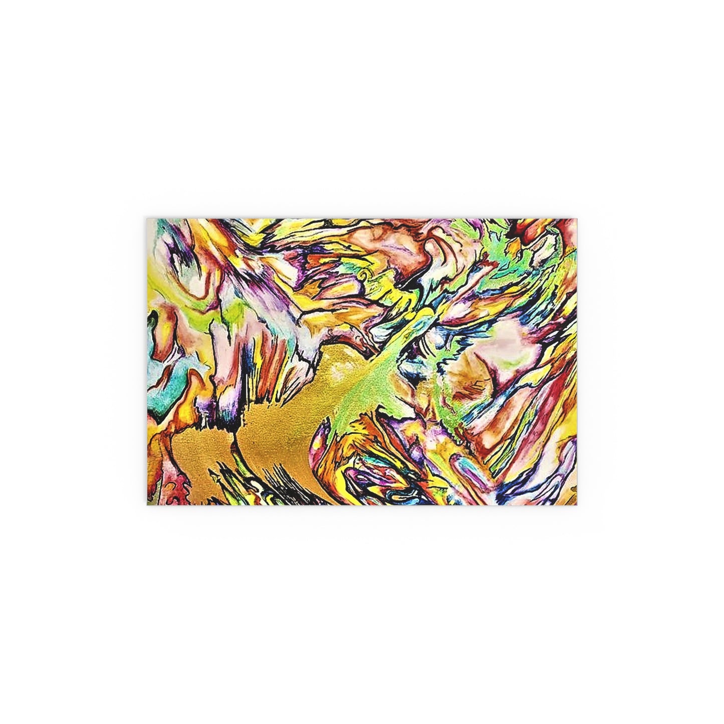 Phoenix Rising Silk Posters 12" x 8" (Horizontal) Semi Glossy