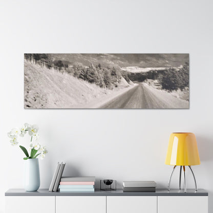 Western Road Canvas Gallery Wraps 60″ x 20″ 1.25"