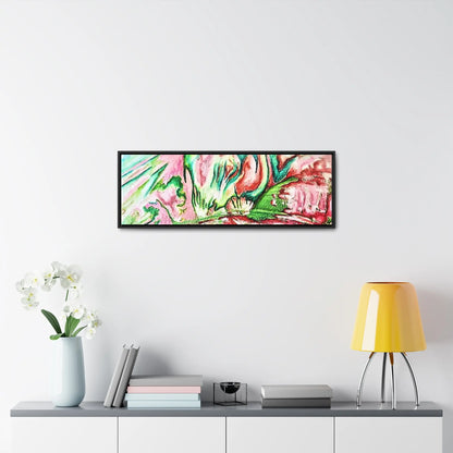 Pink Forest Gallery Canvas Wraps, Horizontal Frame