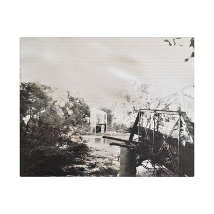 Bridge Satin Canvas Stretched 10″ x 8″ (Horizontal) 1.5"
