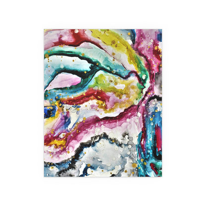 Cosmic Face Silk Posters 16" x 20" (Vertical) Semi Glossy