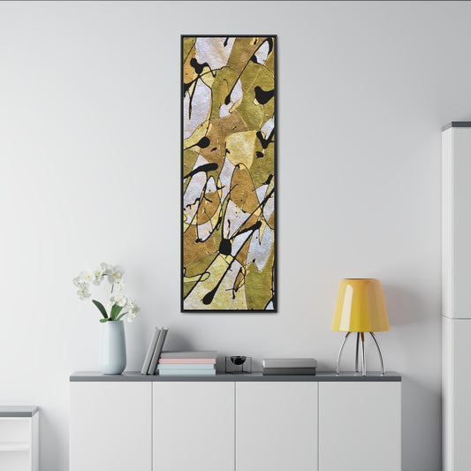 Gold Rush Gallery Canvas Wraps, Vertical Frame