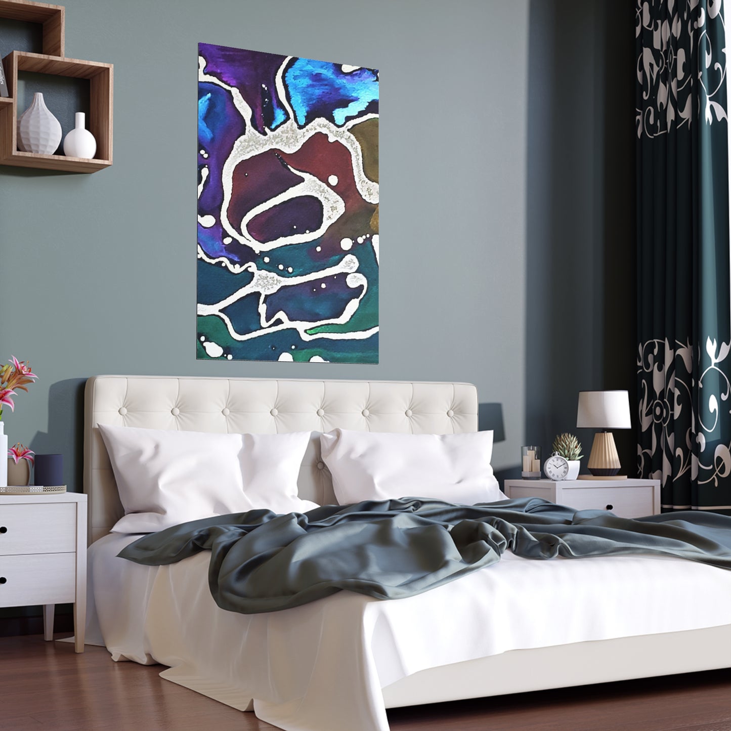 Ant Indoor and Outdoor Silk Posters