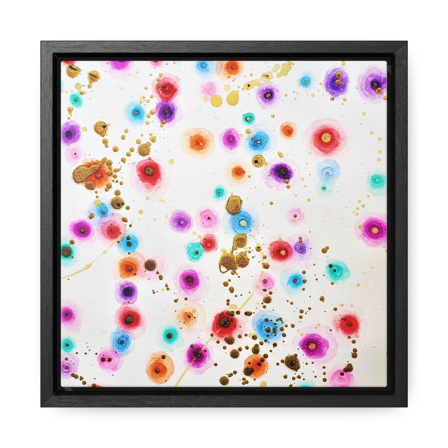 Bloom Gallery Canvas Wraps, Square Frame