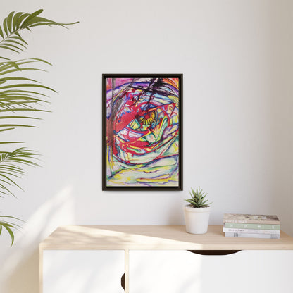 The Eye Framed Art Print - Kia Day Design