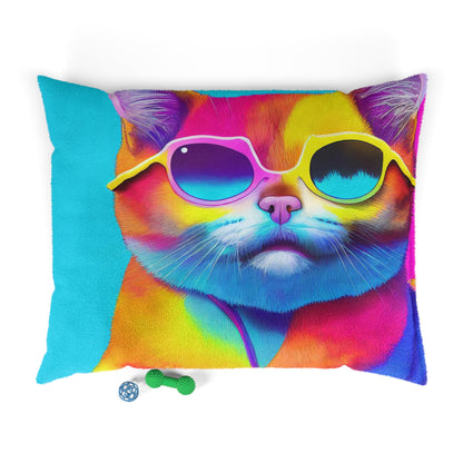 Trippy Cat Pet Bed