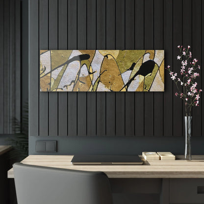 Gold Rush Acrylic Prints 36" x 12" (Horizontal) Glossy