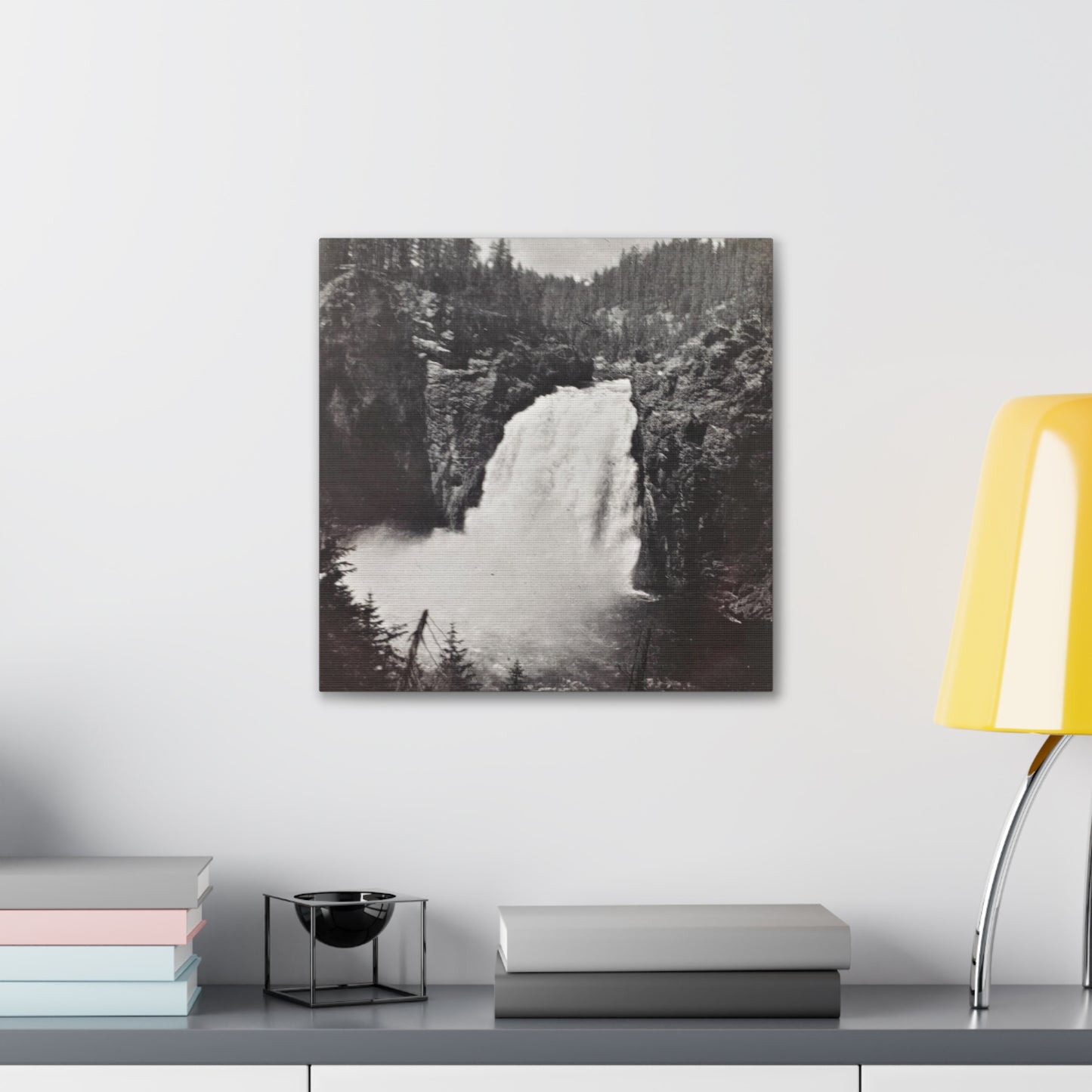 Upper Falls Yellowstone Canvas Gallery Wraps