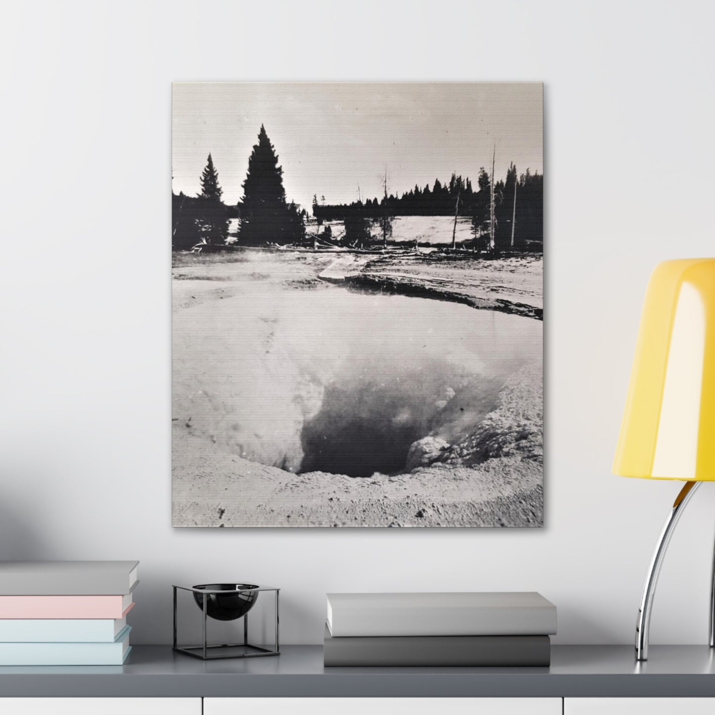 Morning Glory Pool Yellowstone Canvas Gallery Wraps