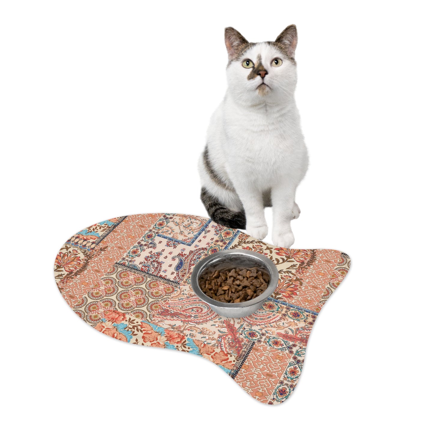 Patchwork Pet Feeding Mats