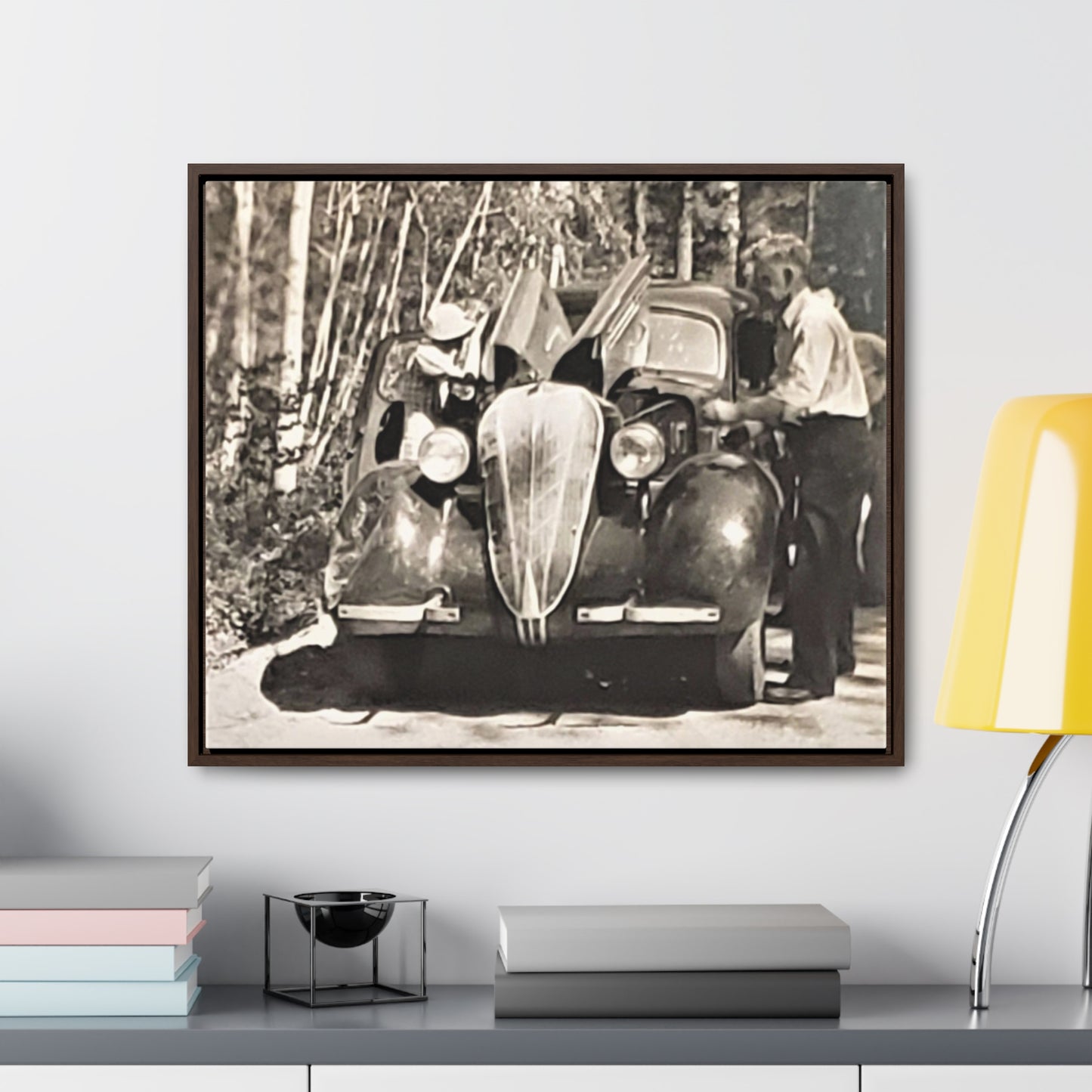 After The Black Hills 1939 Gallery Canvas Wraps, Horizontal Frame