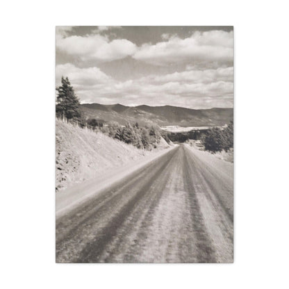 Western Road Stretched Canvas