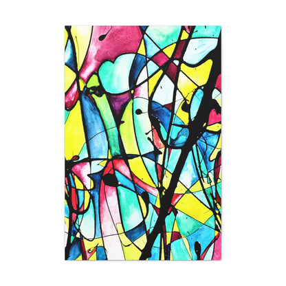 Alien Lady Canvas Gallery Wraps 24″ x 36″ 1.25"