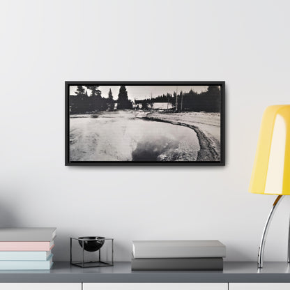 Morning Glory Pool Yellowstone Gallery Canvas Wraps, Horizontal Frame