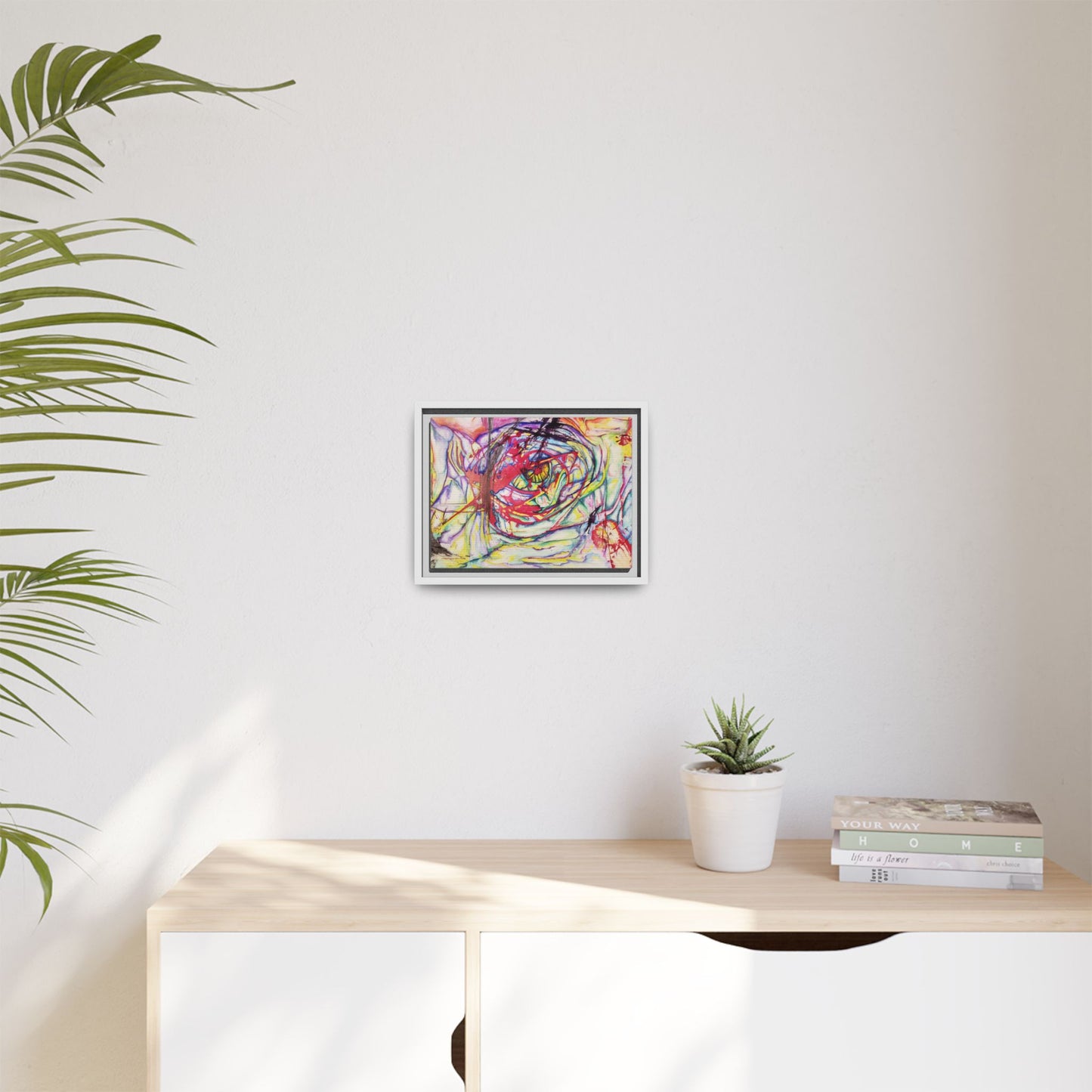 The Eye Framed Art Print - Kia Day Design