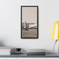 Army Pursuit Plane Ames Airport 1939 Gallery Canvas Wraps Vertical Frame 10″ x 20″ Premium Gallery Wraps (1.25″) Black