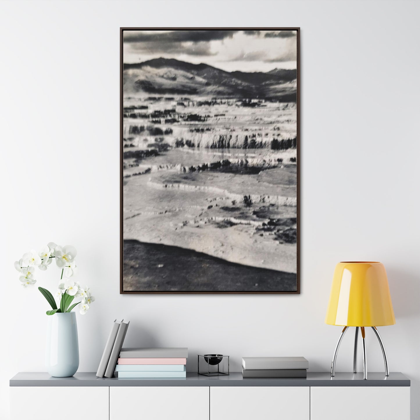 Springs at Jupiter Terrace Yellowstone Gallery Canvas Wraps, Vertical Frame