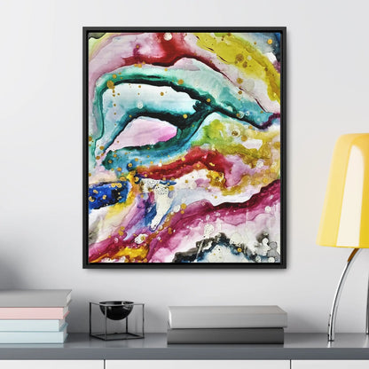 Cosmic Face Gallery Canvas Wraps, Vertical Frame