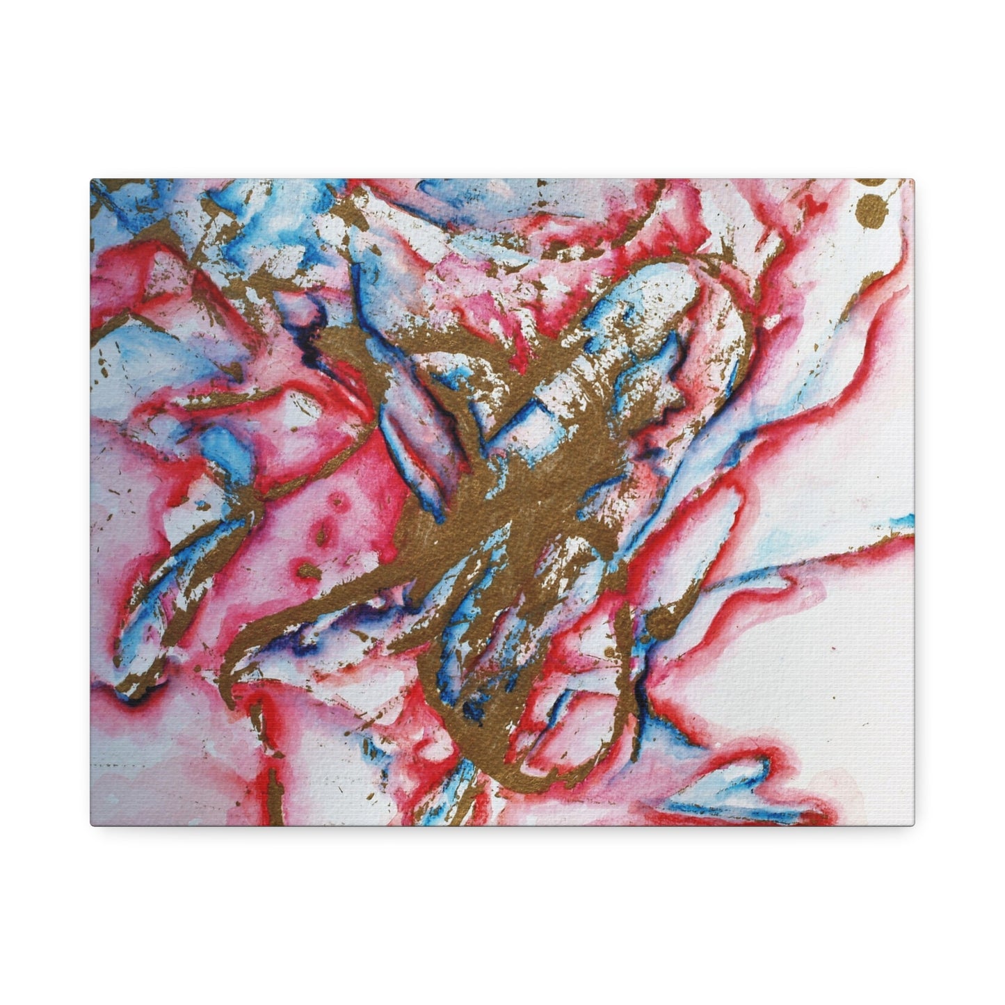 Abstract Love Stretched Canvas