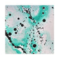 Teal Burst Canvas Gallery Wraps 30″ x 30″ 1.25"