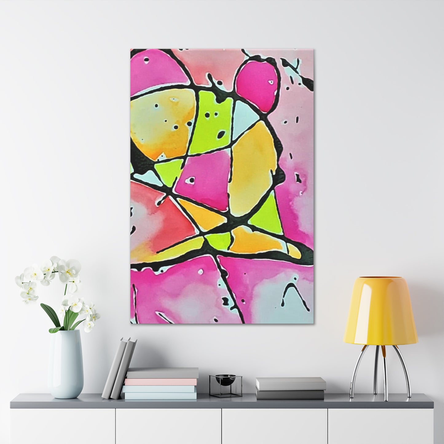 Pink Mouse Canvas Gallery Wraps